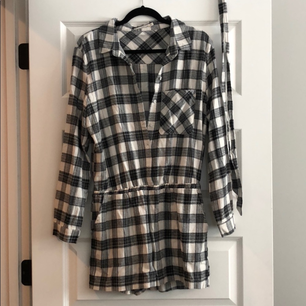 Flannel Romper